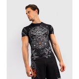 VENUM-05403-109 Gladiator 5.0 Rashguard Shortsleeve M-XL Black Silver