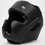 VENUM IMPACT EVO SPARRING HEADGEAR HEAD GUARD PROTECTOR SIZE FREE Black