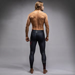 Venum-05252-603 x TEKKEN 8 Marshall Law Spats Size S-XXL Black Red Gold