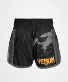 VENUM-05028-112 S47 MUAY THAI BOXING Shorts XS-XXL Black Orange