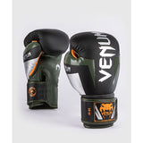 VENUM-1392-604 ELITE MUAY THAI BOXING GLOVES 8-16 OZ Black Silver Kaki
