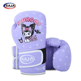 RAJA MUAY THAI BOXHANDSCHUHE Atmungsaktive Mesh-Handfläche Cooltex PU-Leder Kinder 6 oz Hello Kitty 2
