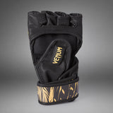 Venum-05347-117 Tiger MMA MUAY THAI BOXING SPARRING GLOVES Size S-L/XL Black Neon Orange