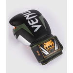 VENUM-1392-604 ELITE MUAY THAI BOXING GLOVES 8-16 OZ Black Silver Kaki