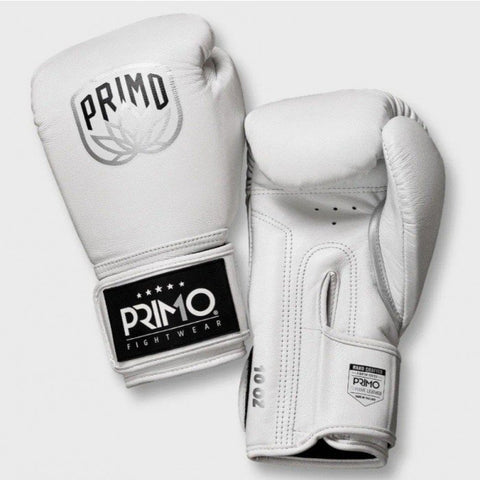 Primo Emblem 2.0 Boxing Gloves 10-16 oz White Seraph