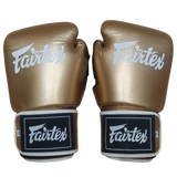 Fairtex BGV1C-PLUS MUAY THAI BOXING GLOVES Size 10-16 oz Gold