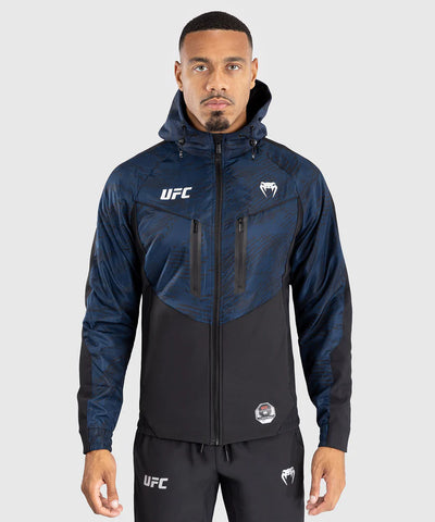 UFC Fusion by Venum Fight Week Men’s Zip Hoodie Size S-XXL Oceanic Blue