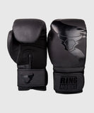 Ringhorns Charger BOXING GLOVES 8-16 oz Black/Black