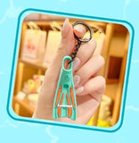 Miniature Scuba Diving Fin keychains Gifts 6 Colours