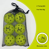 ZOUL 'All In Pickleball' Pickleball Outdoor Training Balls 6/12/20 pcs Green