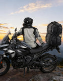 KEMIMOTO 65L Waterproof Motorcycle Tail Bag 500D PVC Black