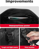 KEMIMOTO 65L Waterproof Motorcycle Tail Bag 500D PVC Black