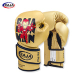 RAJA MUAY THAI BOXHANDSCHUHE Atmungsaktive Mesh-Handfläche Cooltex PU-Leder Kinder 6 oz Hello Kitty 2