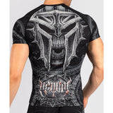 VENUM-05403-109 Gladiator 5.0 Rashguard Shortsleeve M-XL Black Silver