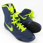 NIKE KO PROFESSIONAL BOXING SHOES BOXING BOOTS US 5-12 Navy Green