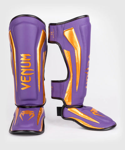 VENUM ELITE SHIN GUARD PROTECTOR Size M-XL Dark Purple Special Edition