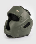 VENUM IMPACT EVO SPARRING HEADGEAR HEAD GUARD PROTECTOR SIZE FREE Military Green