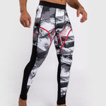 Venum-04554-618 Electron 3.0 Spats Size S-XXL Grey Red