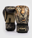 VENUM Tiger Kids MUAY THAI BOXING GLOVES 4-6 oz Black Neon Orange