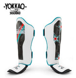 YOKKAO 90’S CONCEPT MUAY THAI BOXING MMA SHIN GUARD PROTECTOR XS-L