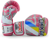 YOKKAO 90s MUAY THAI BOXING GLOVES 8-16 oz Pink