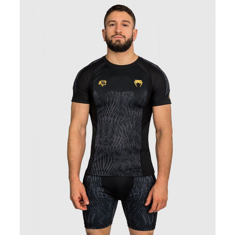 Venum-05998-109 x Chimaev Rashguards L Black Grey