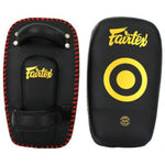 FAIRTEX LIGHT WEIGHT KPLC6 CURVED SMALL KICK PADS Size Free Black