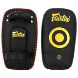FAIRTEX LIGHT WEIGHT KPLC6 CURVED SMALL KICK PADS Size Free Black