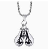 BOXING GLOVES AKR008 Pendant Necklace Gifts 2 Colours