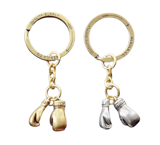 BOXING GLOVES AKR001 Keyring Gifts Copper 7 cm 2 Colours – AAGsport