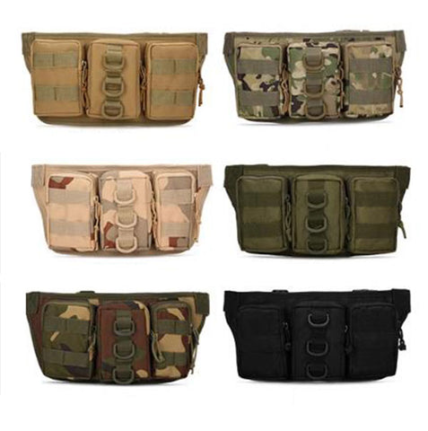 Airsoft Tactical Military Multi-Purpose Outdoor Hiking Cycling Sports Waist Bag 6 Colours ATB005