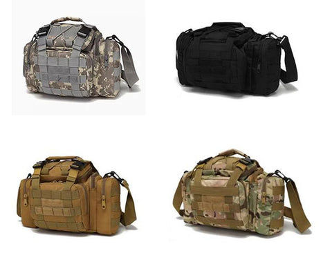 Airsoft Tactical Military Multi-Purpose Outdoor Hiking Cycling Sports Waist Shoulder Hand Bag 4 Colours ATB016