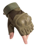 Airsoft Tactical Military Cycling Outdoor Combat Gloves Fingerless Size M-XL 3 Colours ATG011