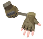 Airsoft Tactical Military Cycling Outdoor Combat Gloves Fingerless Size M-XL 3 Colours ATG001