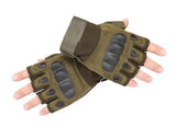 Airsoft Tactical Military Cycling Outdoor Combat Gloves Fingerless Size M-XL 3 Colours ATG001