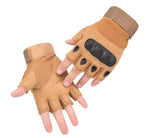 Airsoft Tactical Military Cycling Outdoor Combat Gloves Fingerless Size M-XL 3 Colours ATG001