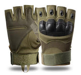 Airsoft Tactical Military Cycling Outdoor Combat Gloves Fingerless Size M-XL 3 Colours ATG002