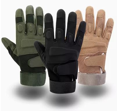 Airsoft Tactical Military Cycling Outdoor Combat Gloves Full Finger Touch Screen Size M-XL 3 Colours ATG009