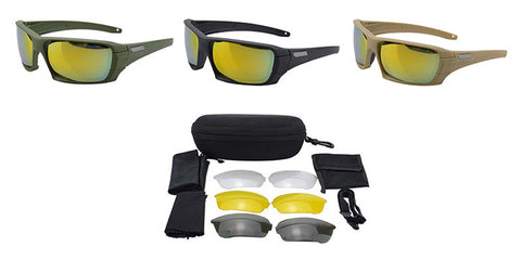 Airsoft Tactical Military Motorcycle Hunting Protection Anti Fog Glasses 3 Lenses 3 Colours ATGM005