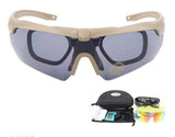 Airsoft Tactical Military Motorcycle Hunting Protection Glasses 3 Lenses Kit 2 Colours ATGM009