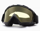 Motorcycle Snowboarding Ski Outdoor Protection Goggles Black 6 Colours Lens ATGM011