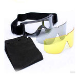 Airsoft Tactical Military Motorcycle Hunting Protection Glasses X800 3 Lenses Kit ATGM013