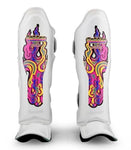 YOKKAO BANGKOK FLAMES MUAY THAI BOXING MMA SHIN GUARD PROTECTOR XL