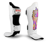 YOKKAO BANGKOK FLAMES MUAY THAI BOXING MMA SHIN GUARD PROTECTOR XL