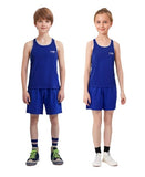 FLUORY MUAY THAI BOXING SET Vest Tank Top & Shorts Trunks Adult & Junior XXXS-XXXL 2 Colours