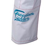 FLUORY FREEDOM FIGHTER BJJF34 JIU JITSU GI Größe A0-A4 WEISS 