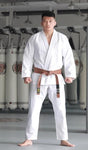 FLUORY BJJF38 JIU JITSU GI Size A0-A4 WHITE