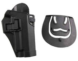 Airsoft Tactical Military CQC OWB Polymer Pistol Holster G17/1911/M92/P226/USP 3 Colours