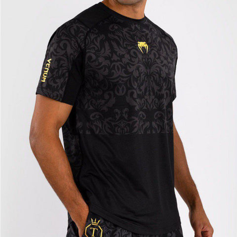 VENUM X TOPURIA UNMATACHED EDITION DRY TECH T-SHIRT M-L Black Gold