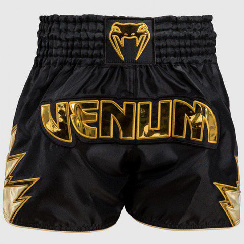 Venum-05354-126 Inferno MUAY THAI BOXING Shorts XS-XXL Black Gold